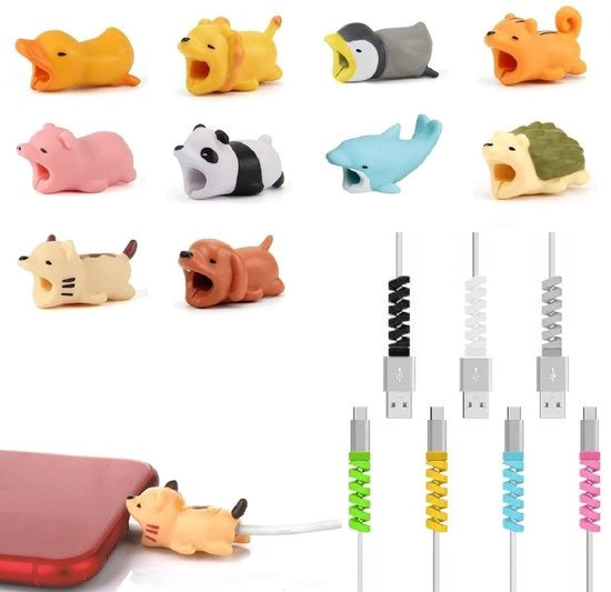 Protezione cavo in silicone da 17 pezzi
