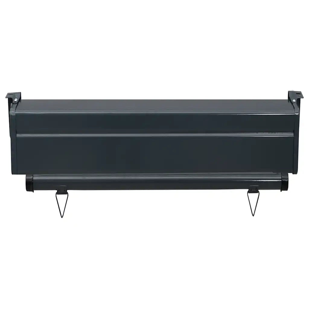 Tendalino Laterale per Balcone 65x250 cm Grigio 48404