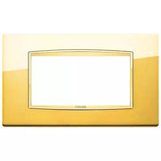 VIMAR EIKON - PLACCA CLASSIC 4M ORO LUCIDO