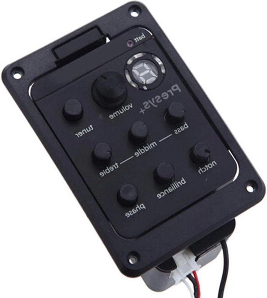Equalizzatore Integrato Preamplificatore per Chitarra Acustica - Ruiqas 201