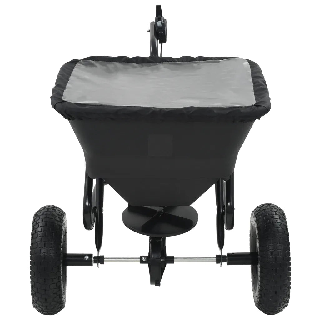 Spargisale Trainabile in PVC e Acciaio 125x74x79 cm 45 L 142967