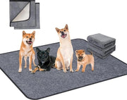 Onderlegger per animale in polarfleece - assorbenti per cani e gatti - tappeti di addestramento con trattamento antiscivolo - gommapiuma impermeabile 90 x 150 cm