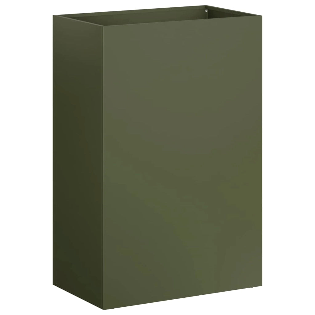 Vaso da giardino Verde Oliva 50 x 30 x 75 cm 8005546