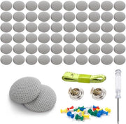 Kit di riparazione di un tetto di auto - 60 pezzi - grigio