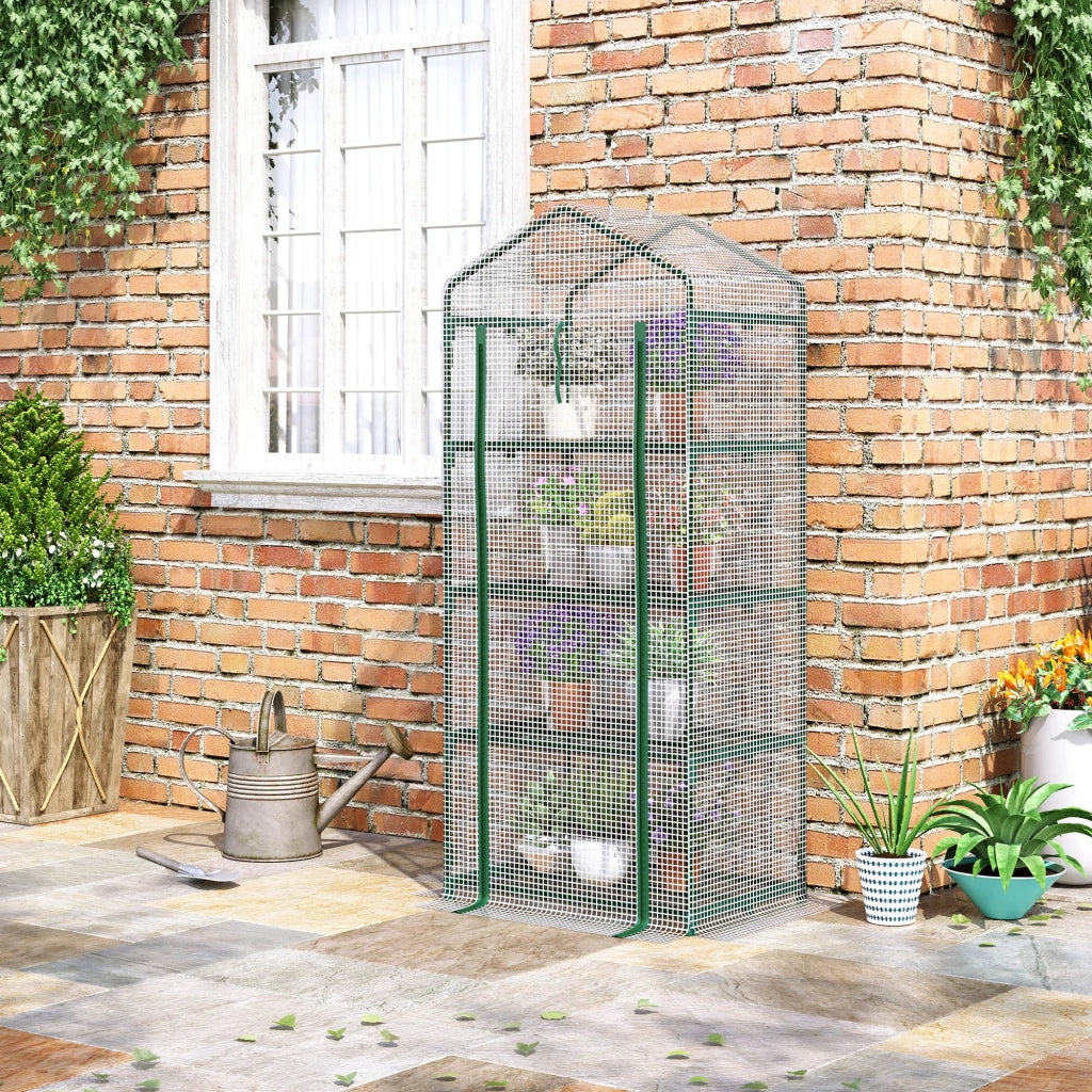 Serra da giardino ¨C Minimal ¨C bianco 70x50x160cm