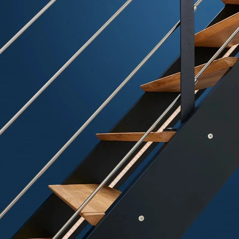 SPARK - Scala dritta a quarto di giro grigio antracite