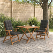 Cuscini per Sedia Alta in 2 Pezzi VIANEN 2 pcs 100% Poliestere 953773