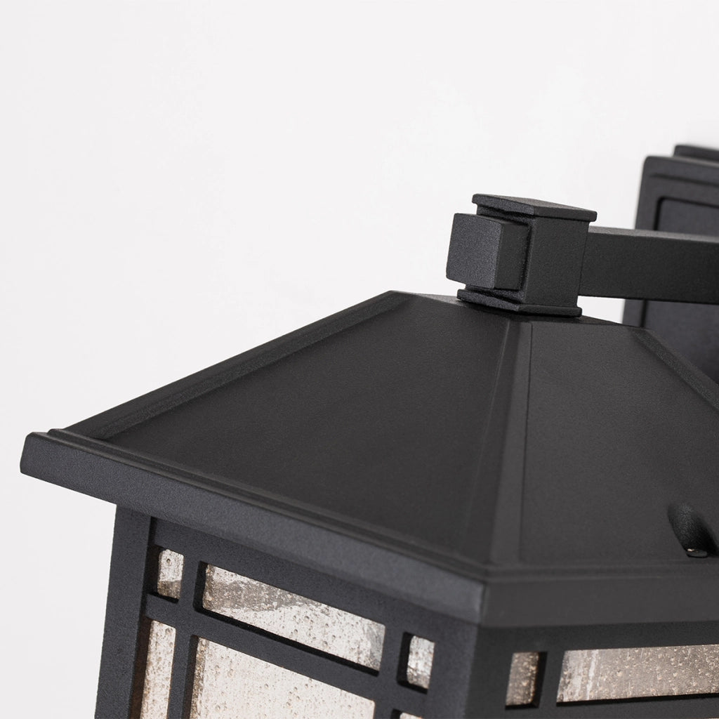 Applique esterna nera E27 60W IP44 Cedar Point Quoizel