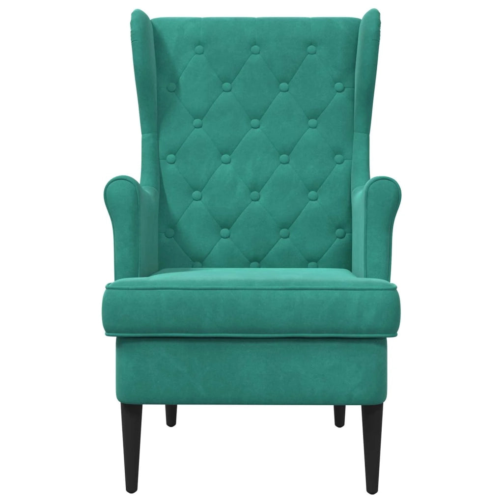 Poltrona Turchese Velluto 42029936