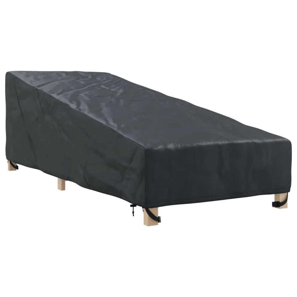 Copertura per mobili da esterno Nero 203 x 81 x 63 cm