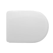 Copriwater compatibile per WC Cierre vaso Super forma 7 Bianco
