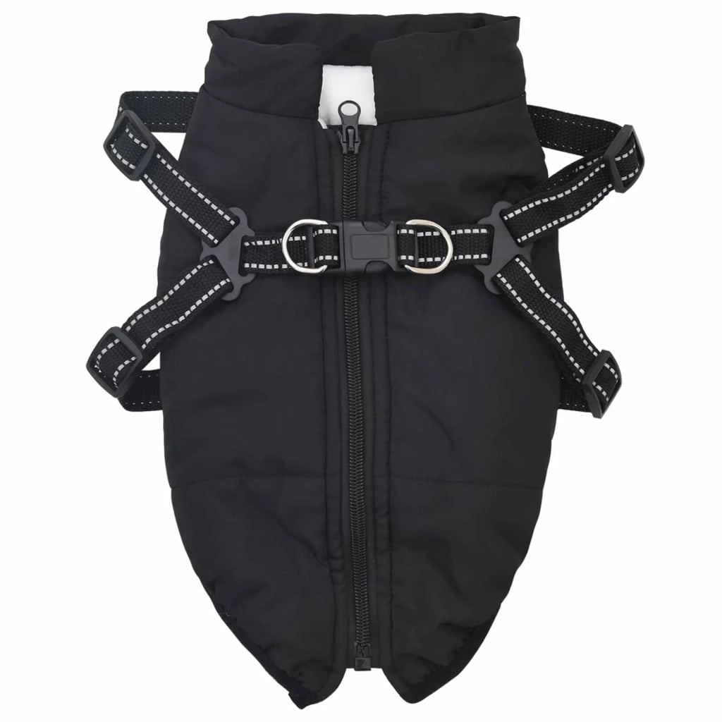 Cappotto per Cani Nero L28 Pile e Poliestere CFW9692964