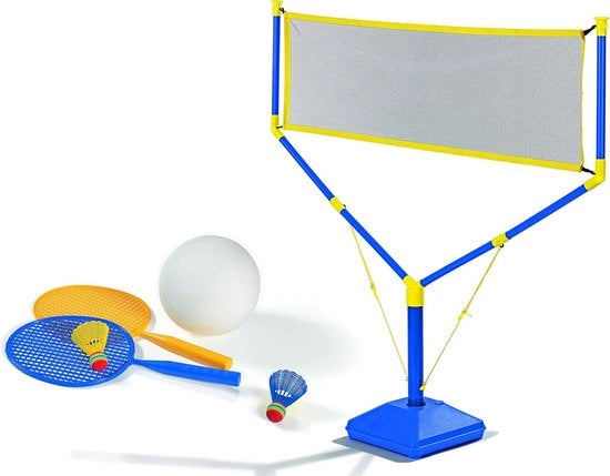 Set di Palla da Ballo e Badminton con Tasca Portatile
