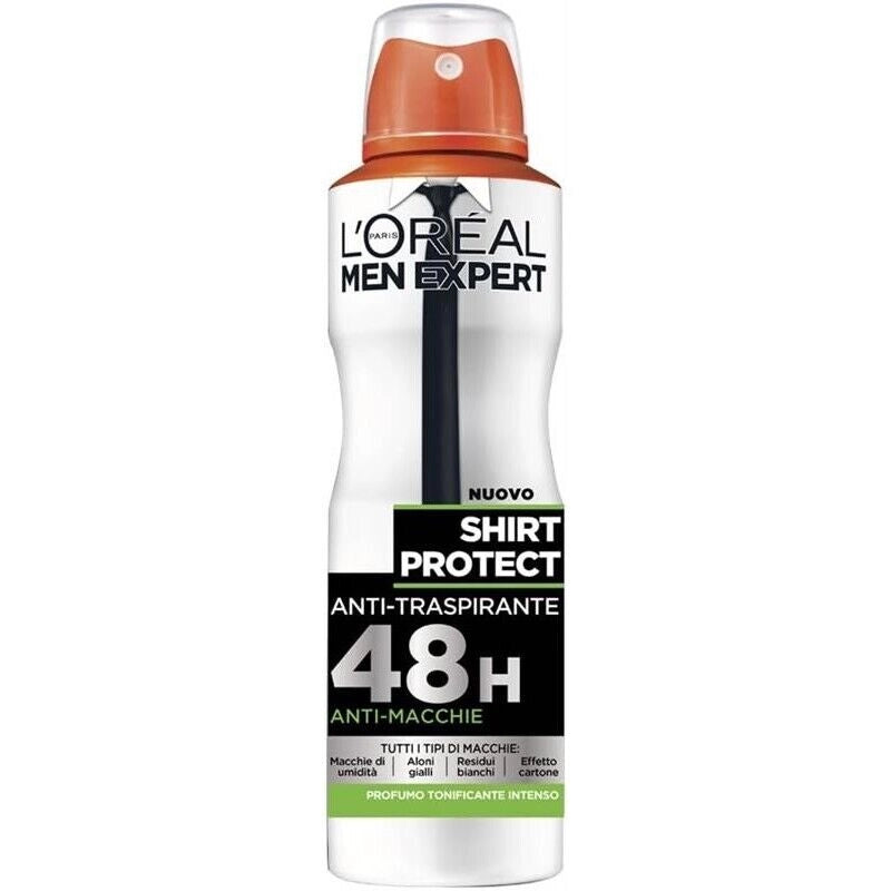L'OREAL PARIS MEN EXPERT DEODORANTE SPRAY DA 150ML SHIRT PROTECT