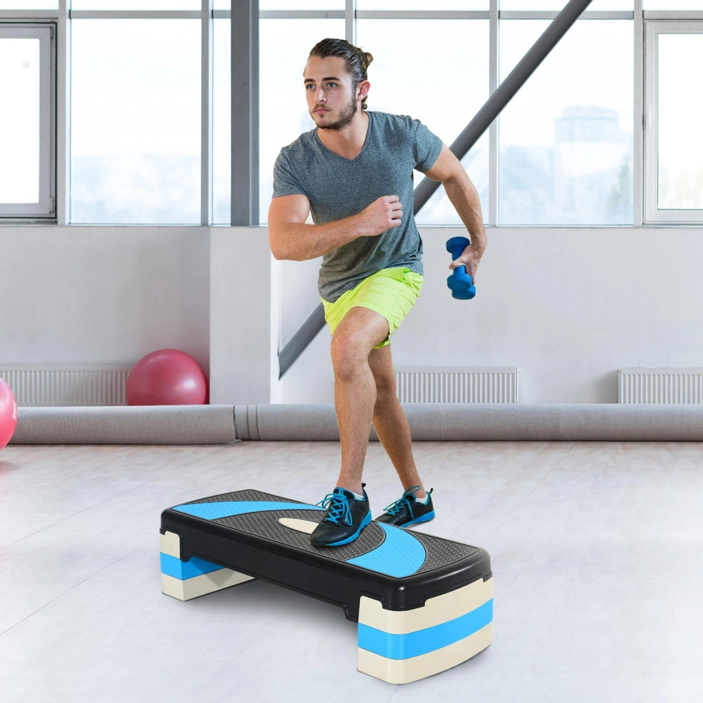 Step Aerobica Fitness ¨C zephmum ¨C Blu 80x31x20 cm