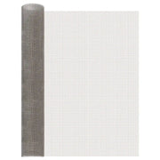 Rete per schermatura 80 x 500 cm 3 Mesh Argento 42039636