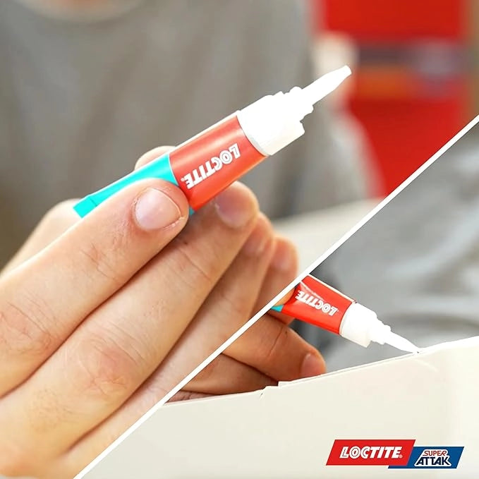 SUPER ATTAK 'GEL RIPOSIZIONABILE' gr. 3- 12 pezzi  - LOCTITE