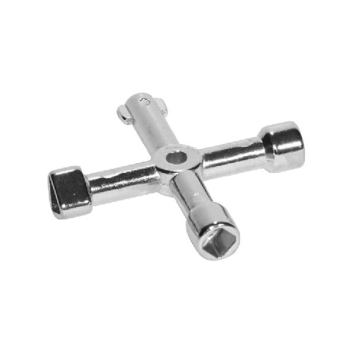 CHIAVE PER SPORTELLI CONTATORE ACQUA GAS- GRYN- pezzi 1