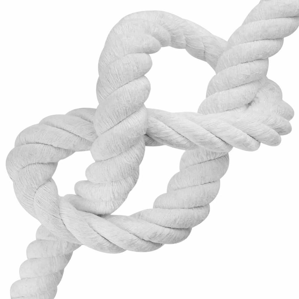 Corda di Cotone 10 m 40 Bianco 100% Cotone 42011885