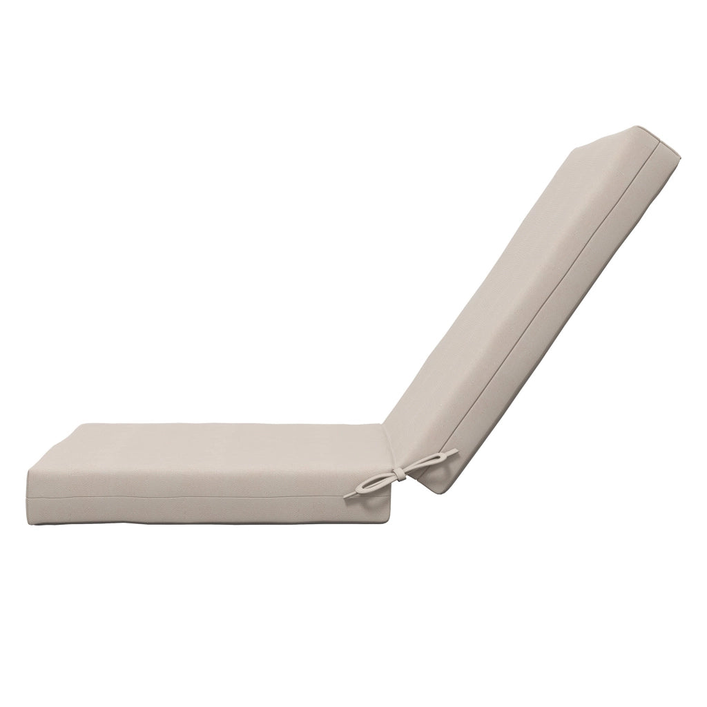 Cuscini per Poltrona ¨C Zephmum ¨C 2 Pezzi Beige 112x51 cm