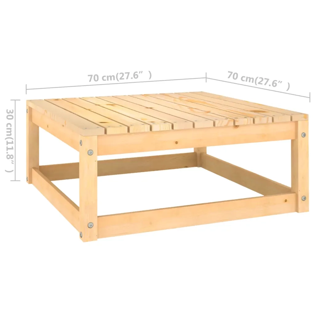 Set Divani da Giardino 5 pz con Cuscini Legno Massello di Pino 3076584