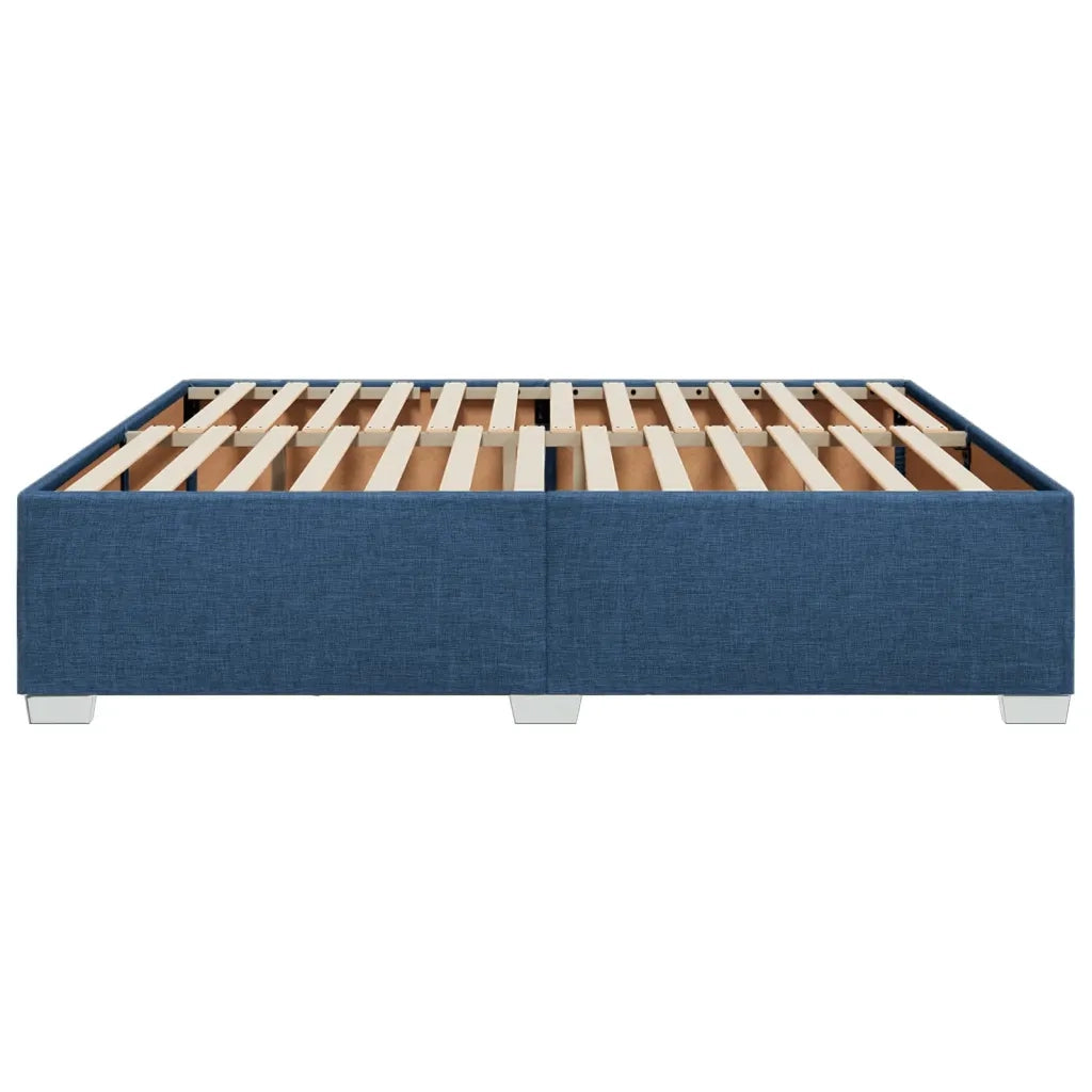 Giroletto senza Materasso Blu 200x200 cm in Tessuto 3284505