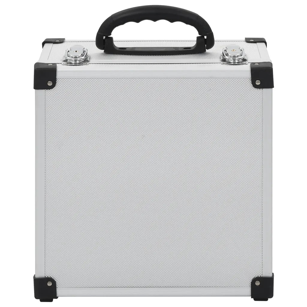 Custodia CD per 40 CD in Alluminio ABS Argento 91858