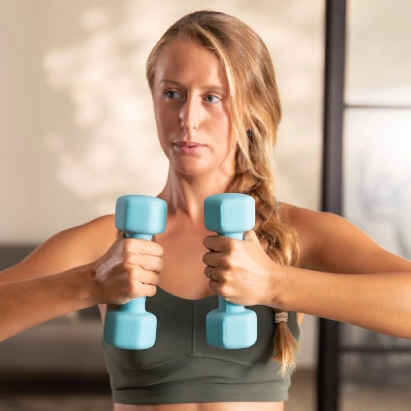 CECOTEC 07139 - DrumFit Dumbbell 123 Neoprene Set