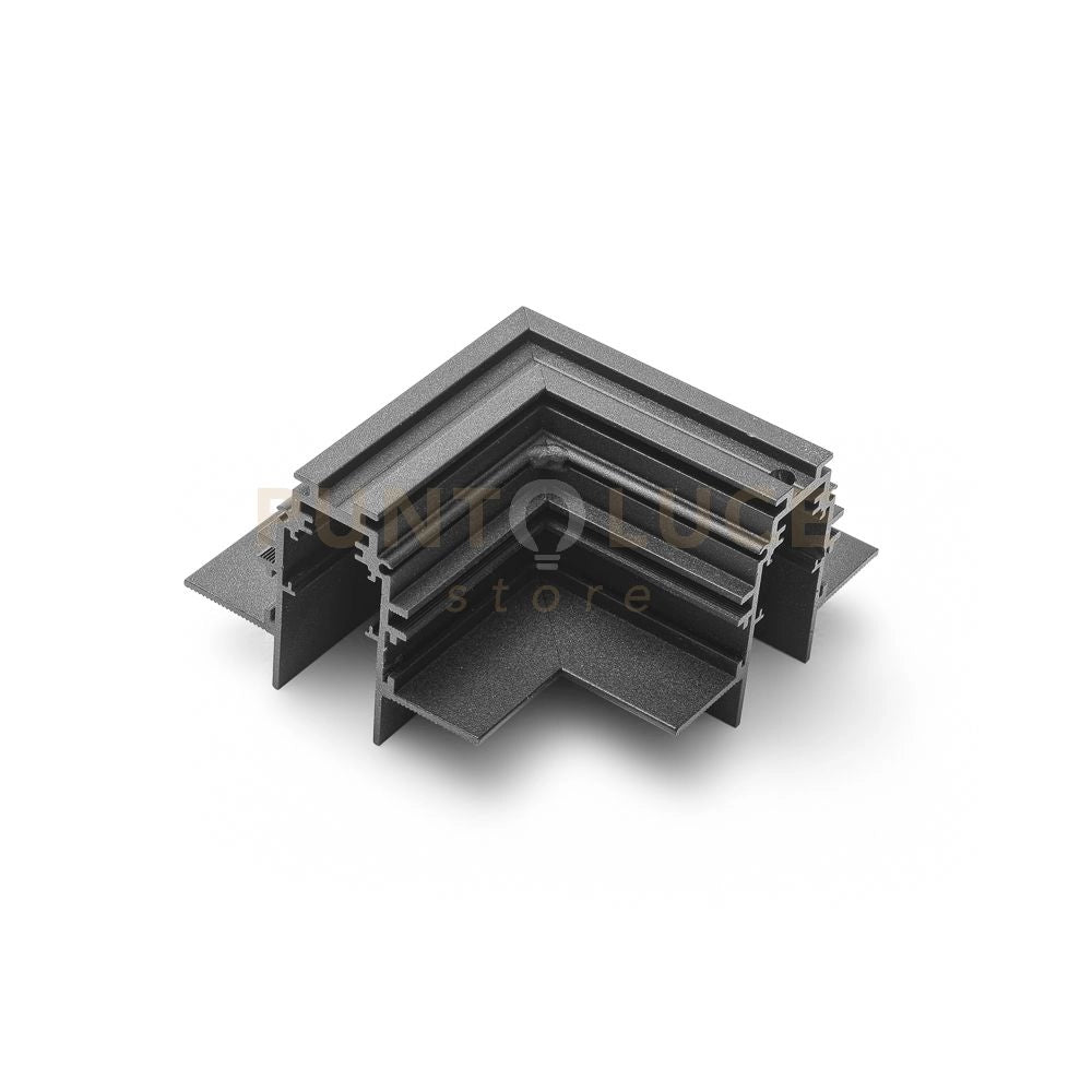 FIRENZE BI AV - ANGOLO 90° SOFFITTO NERO PER SISTEMA MODULARE/BINARIO FIRENZE