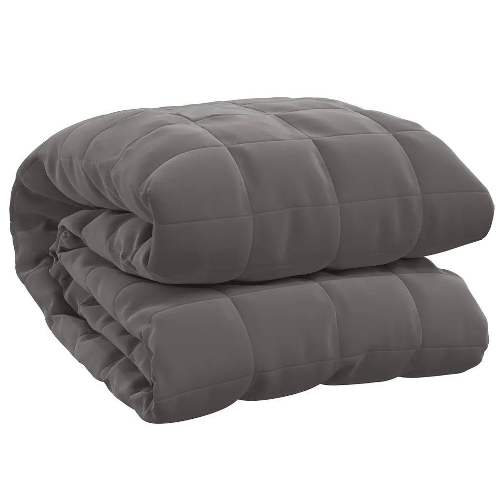 Coperta Ponderata Grigia 138x200 cm 6 kg Tessuto 350772