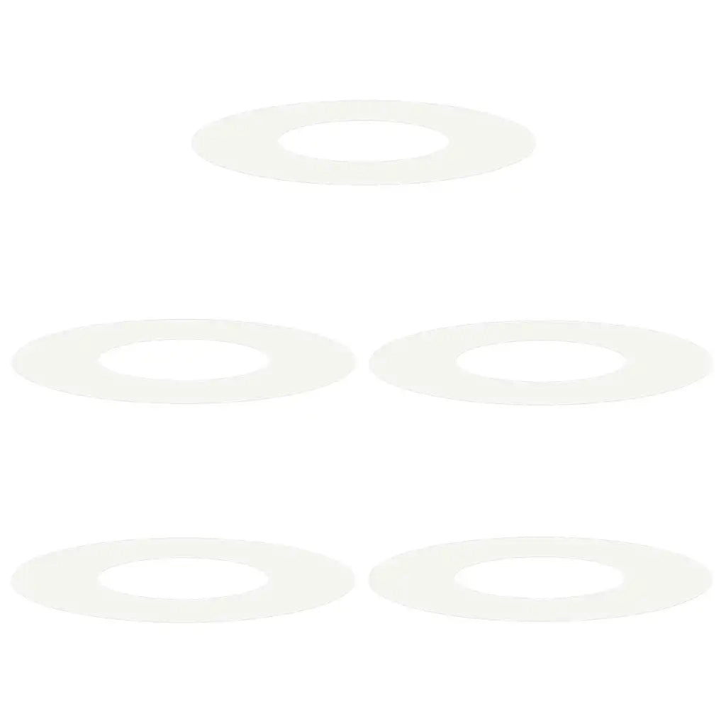 adatto per Anelli d'Albero Piatto 5 pcs Bianco Ø30 / 60 cm 873665