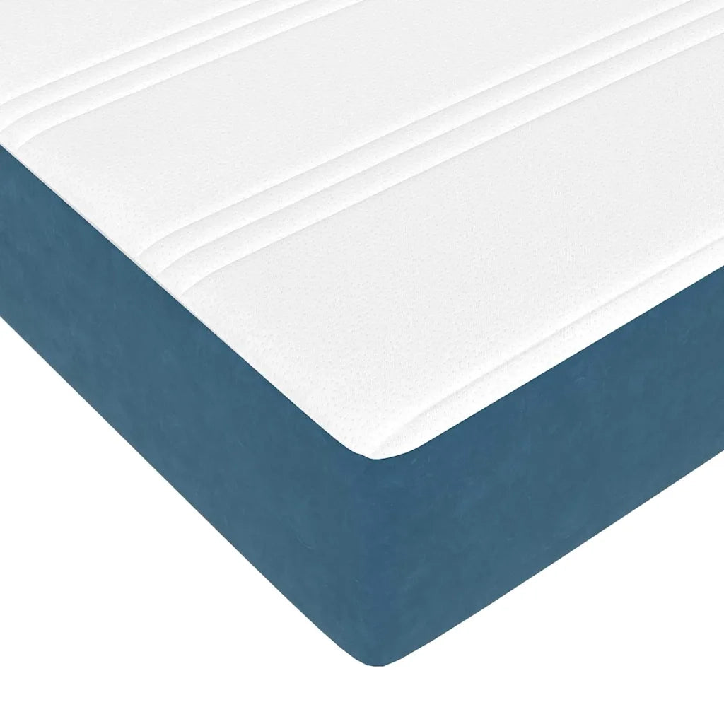 Struttura del letto Blu Scuro 200 x 200 cm Tessuto 3399312
