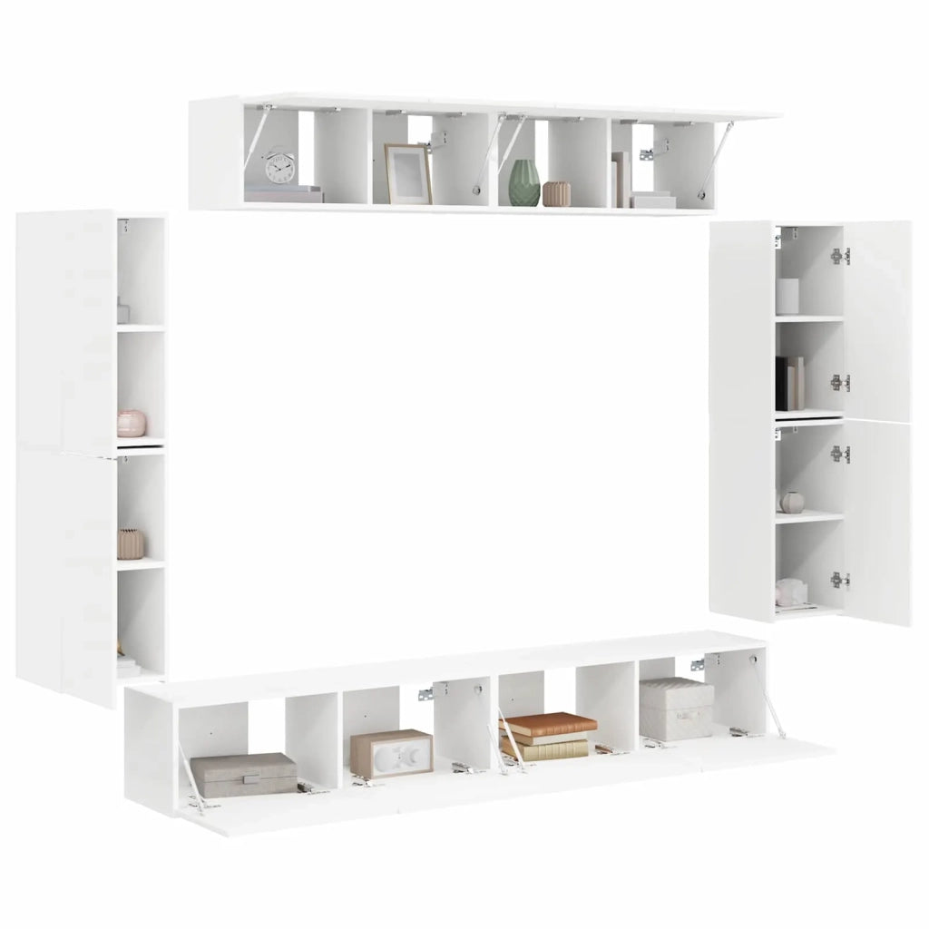 Mobile TV 8 pcs Bianco 3409141