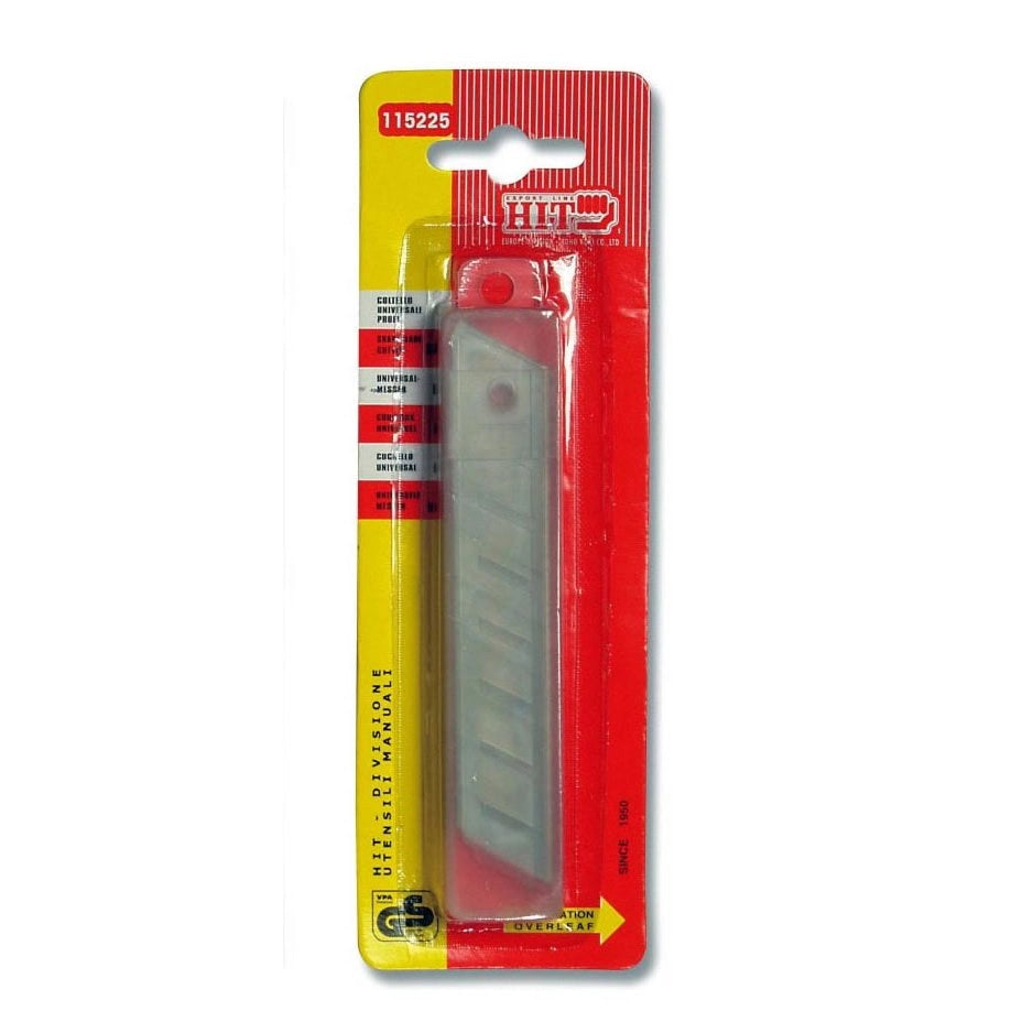 Set 10 lame a spezzare 18mm