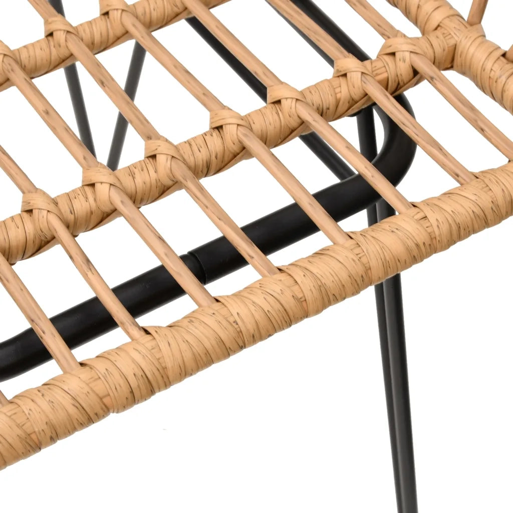 Set da Pranzo da Giardino 5 pz in Polyrattan 3157837