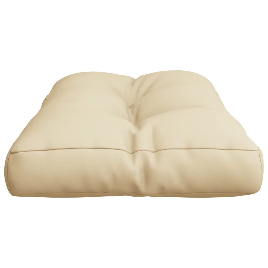 Cuscino per Pallet Beige 70x40x12 cm in Tessuto 360582