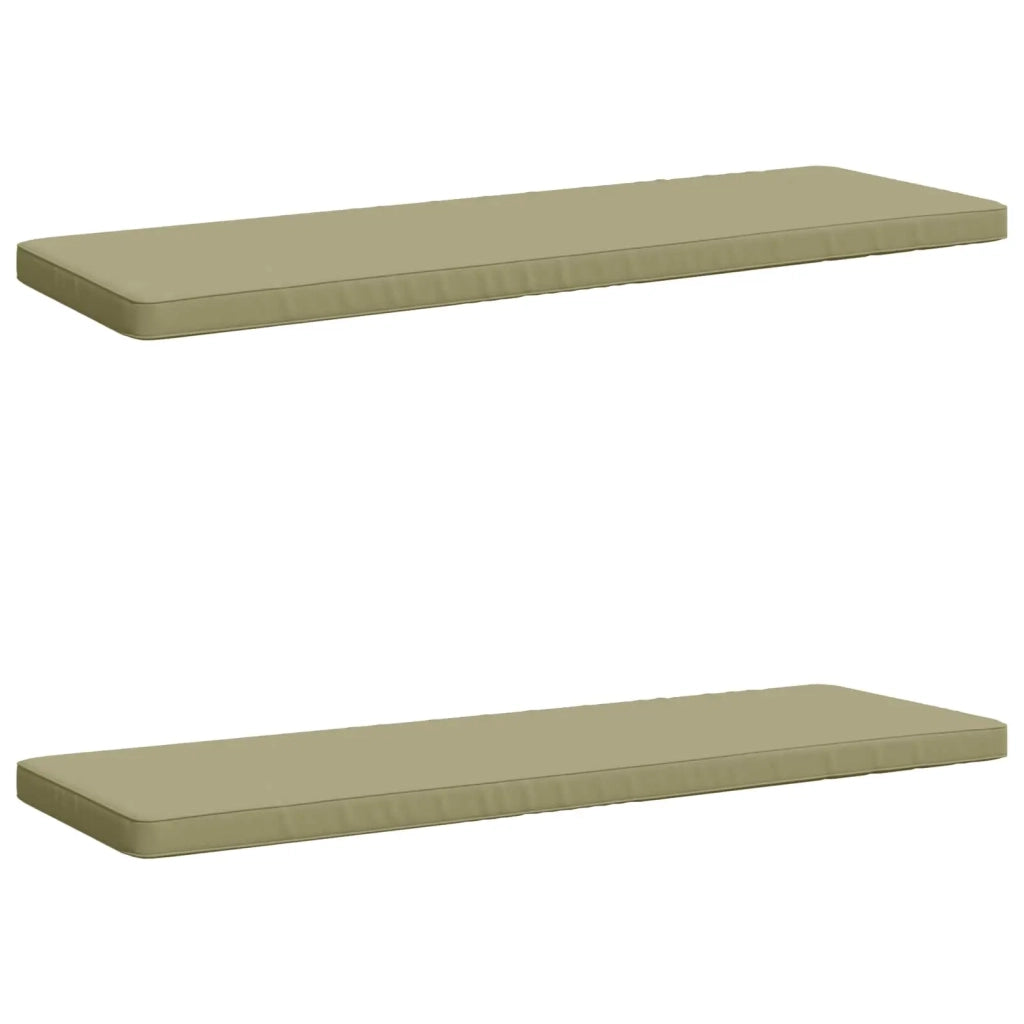Cuscini per Panchina a 2 Pezzi VUGHT 2 pz 100% Poliestere 952041