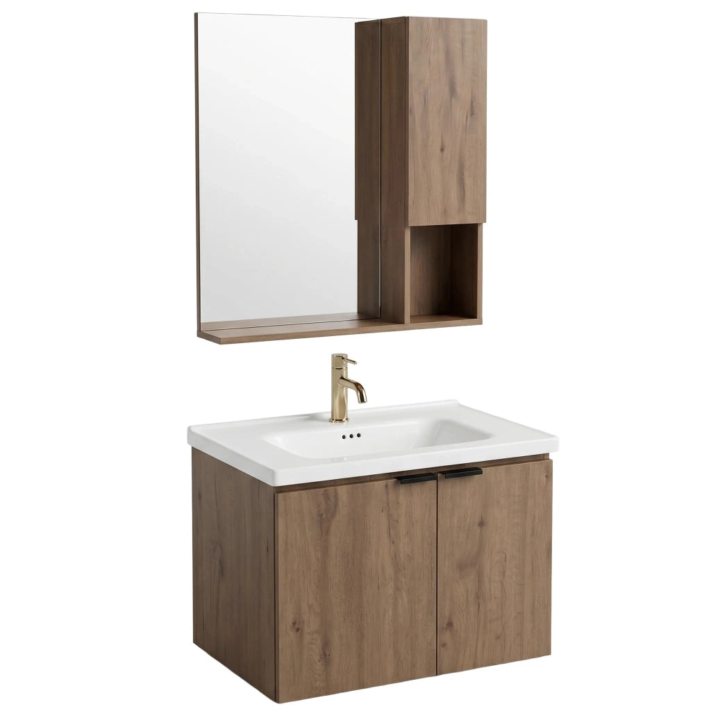 Set Mobili Da Bagno Con Lavabo Nova Db06-60 60cm