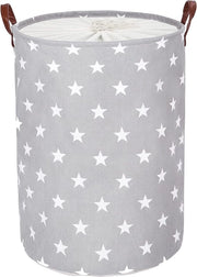 61 cm opvoubari, 100% cotone, stella grigia, XL, opvoubari e smaltabile