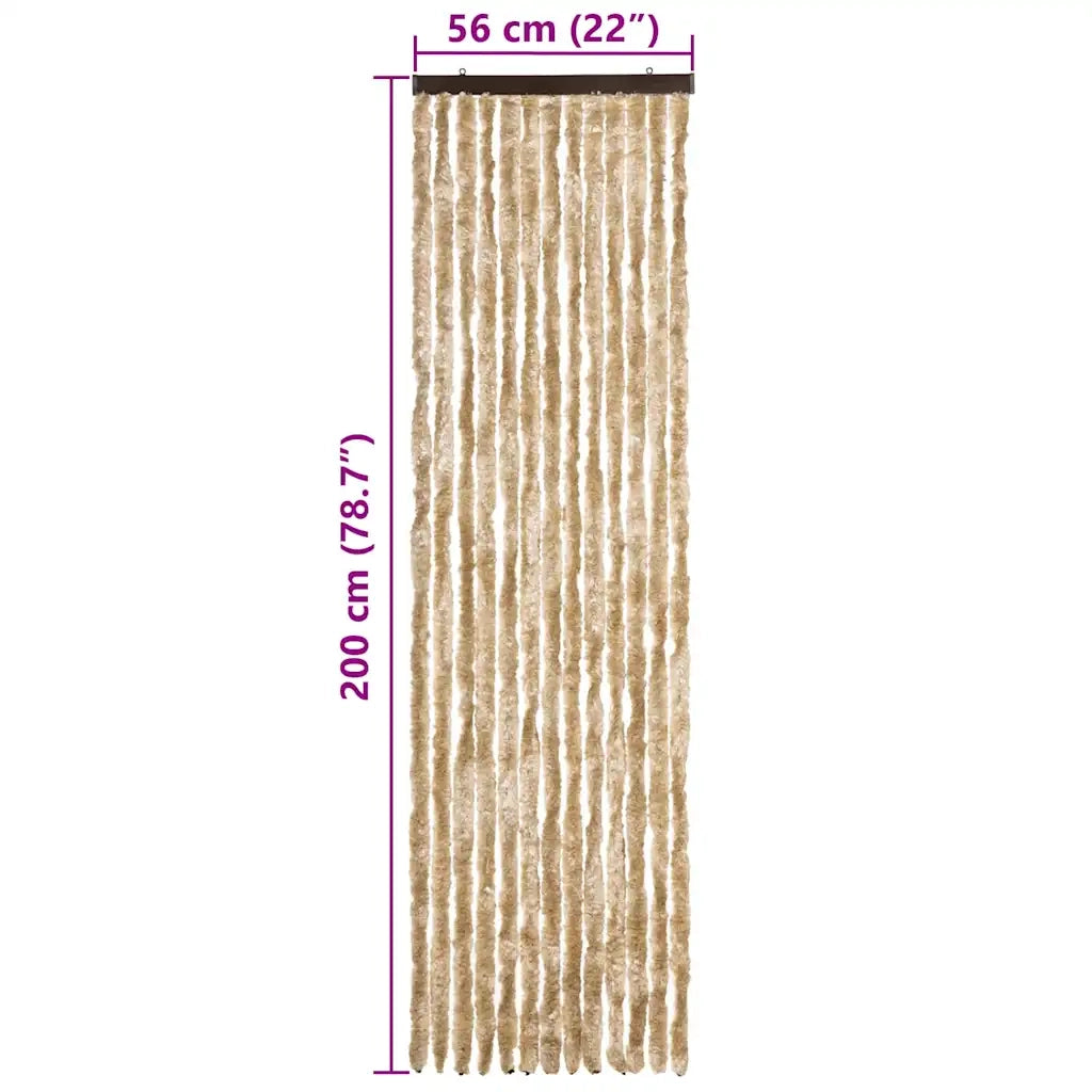 Zanzariera Beige 56x200 cm Ciniglia 315135