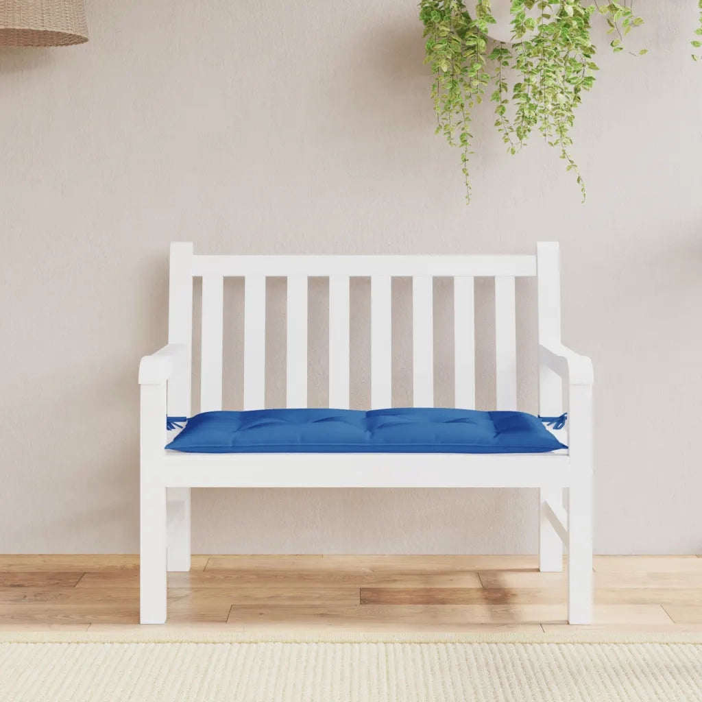 Cuscino per Panca | Cuscini per sedie Blu 110x50x7 in Tessuto Oxford