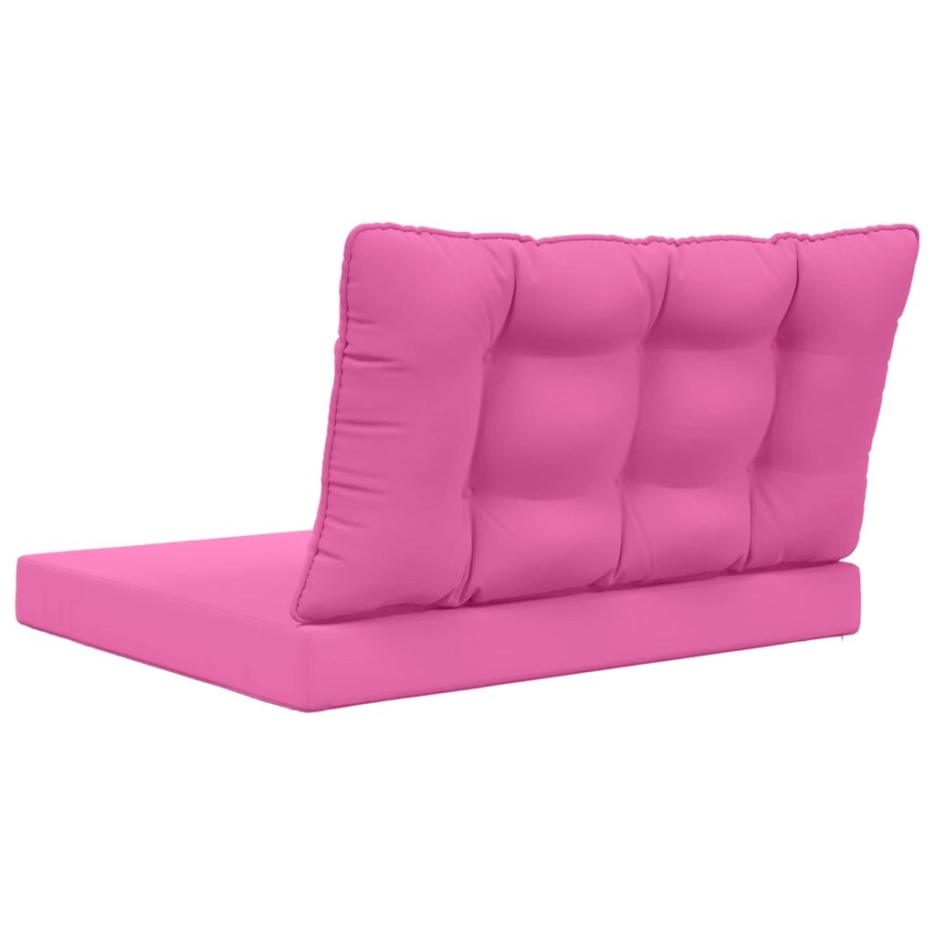 Cuscino per divano da esterno 2 pcs Rosa Poliestere 900912