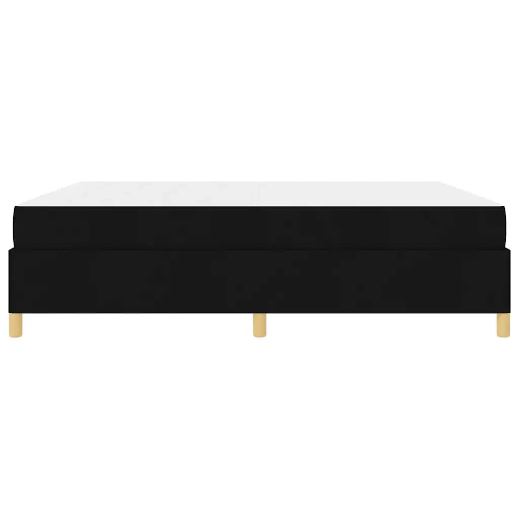 Struttura del letto con materasso Nero 180 x 200 cm Tessuto 3398957