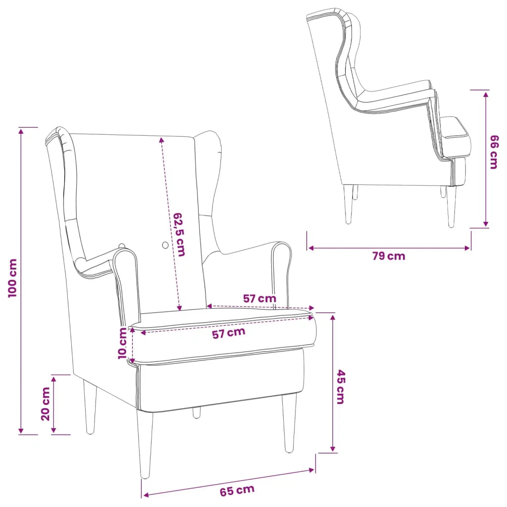 Poltrona | Sedia Relax Grigio Chiaro ARES