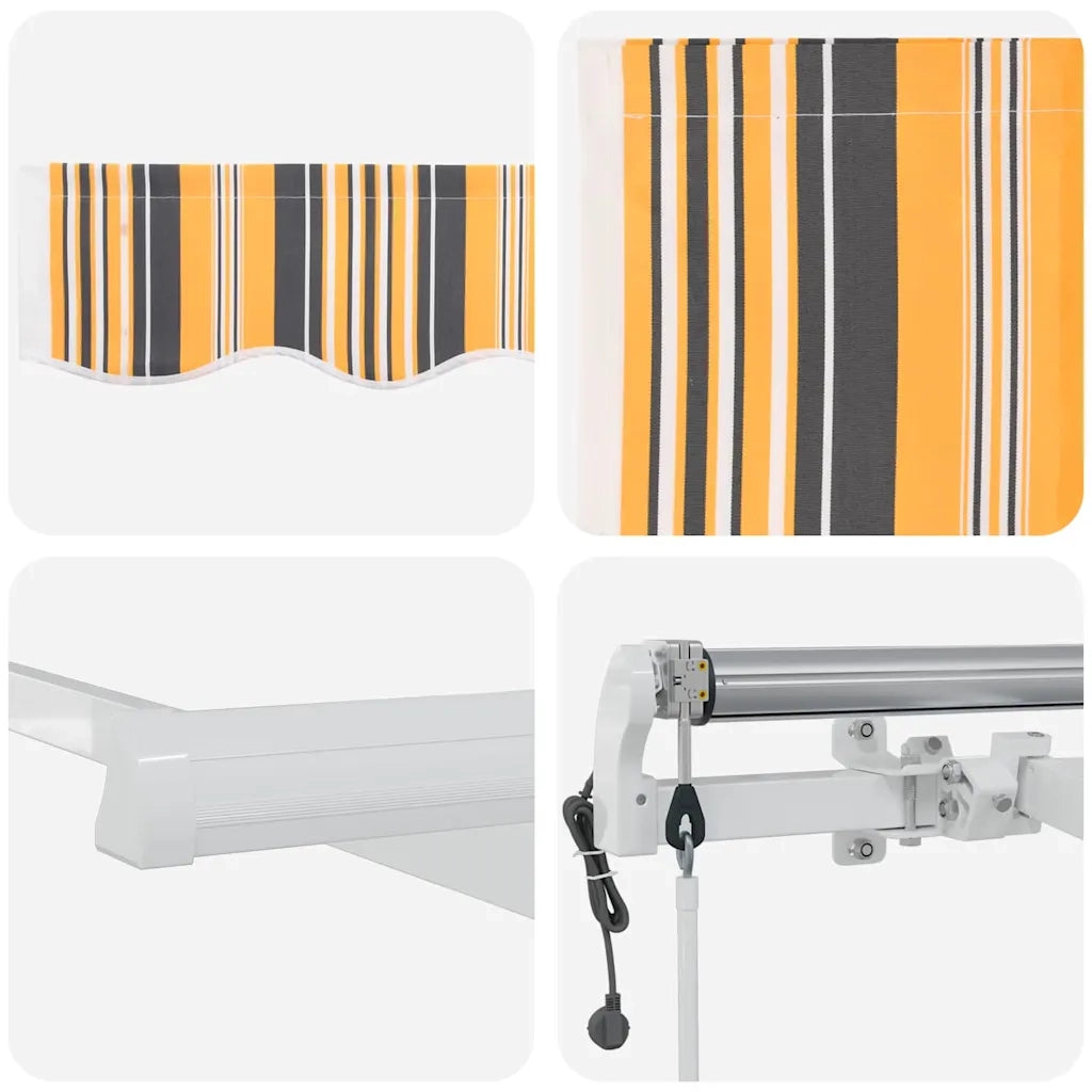 Tettuccio Elettrico Retrattile Multicolore 400 × 300 cm 3330577