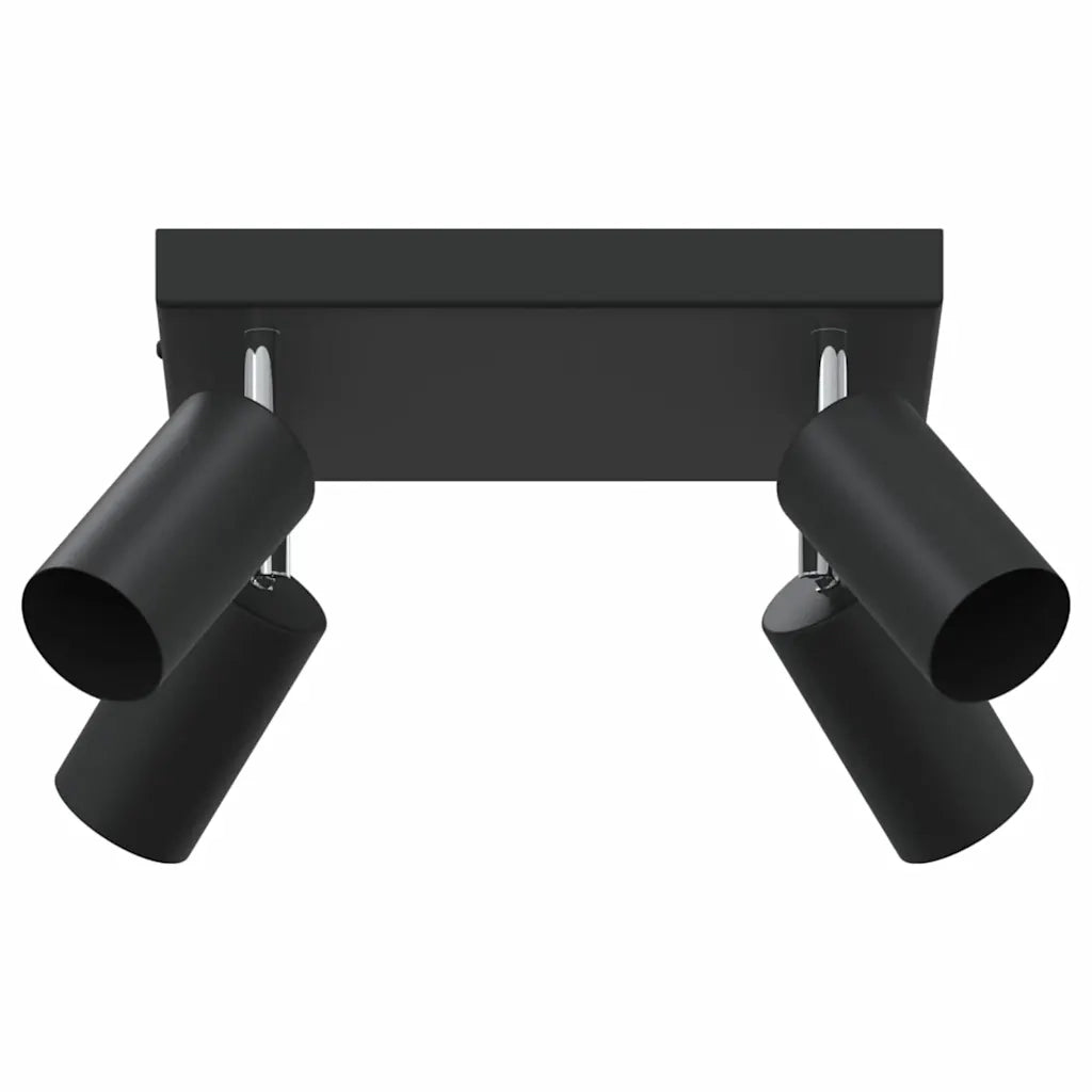 Faretto da soffitto Nero 26 x 26 x 16 cm Metallo 4108200