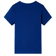 Maglietta da Bambino a Maniche Corte Blu Scuro 104
