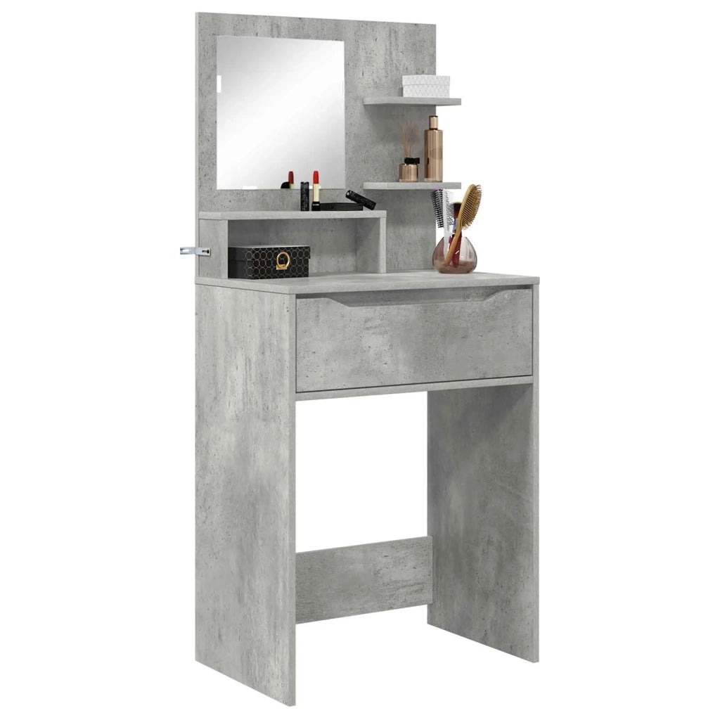 Tavoli da Trucco per Camera da Letto Grigio cemento 889000