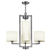 Lampadario moderno Hampton nichel antico 4xE27 Hinkley