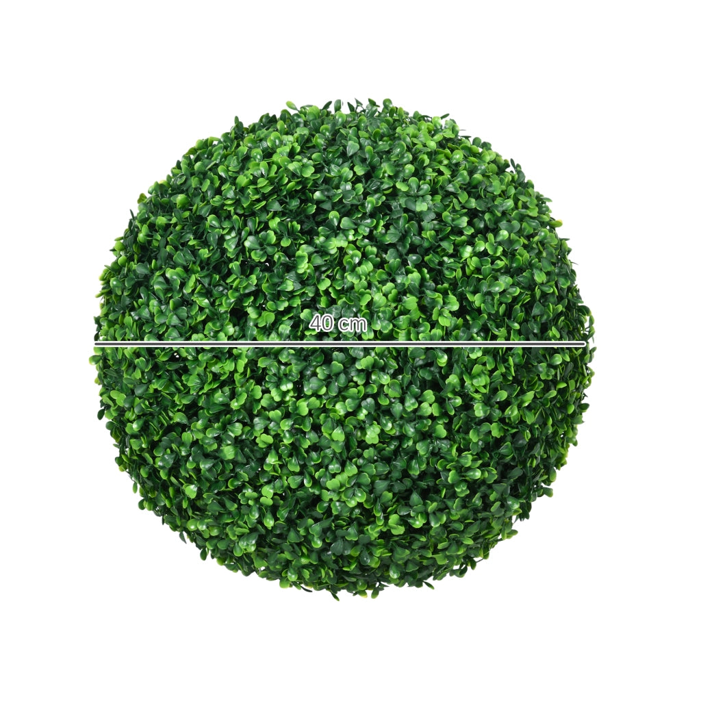 Set 2 Piante Finte Sfera Bosso ¨C Minimal ¨C Verde ?40cm